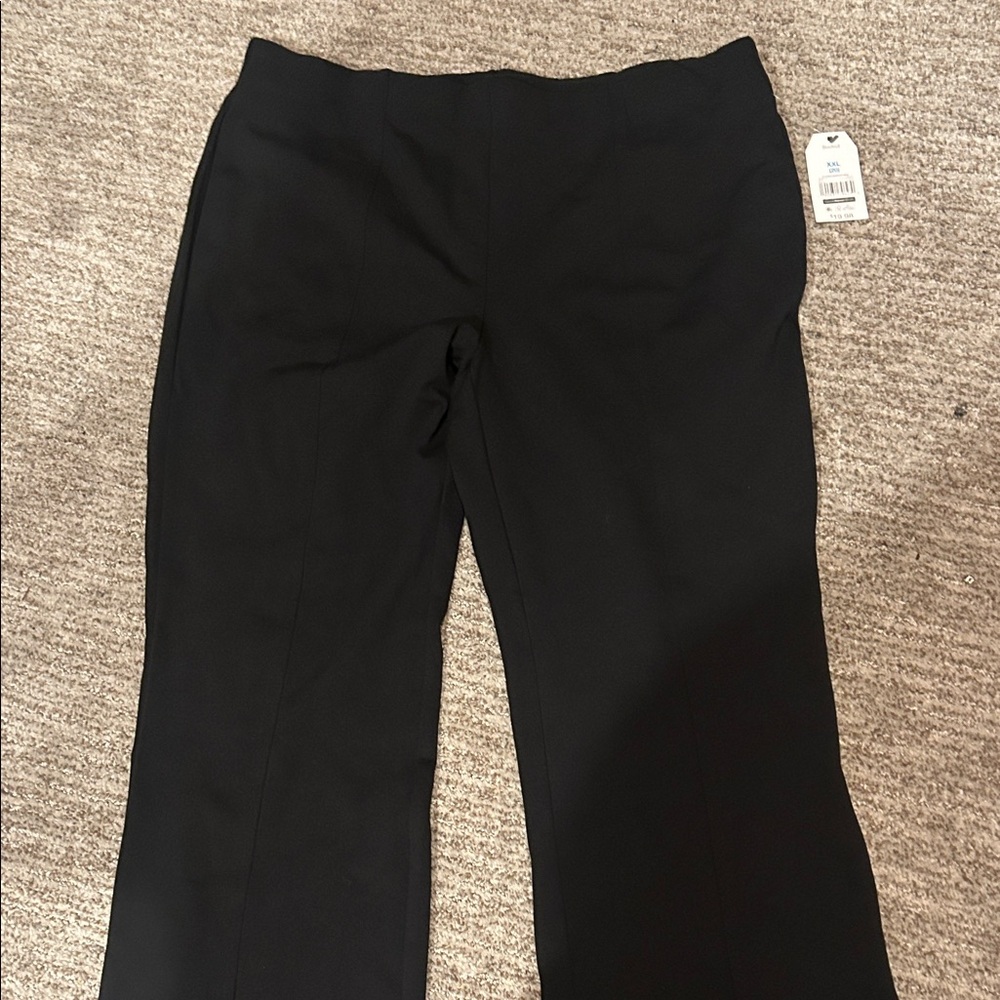 XXL (size 20) Time & Tru bootcut Black Dress Pants